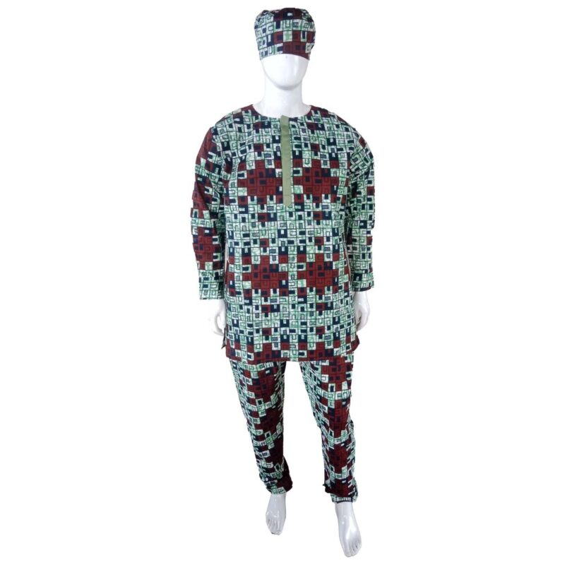 african set for men