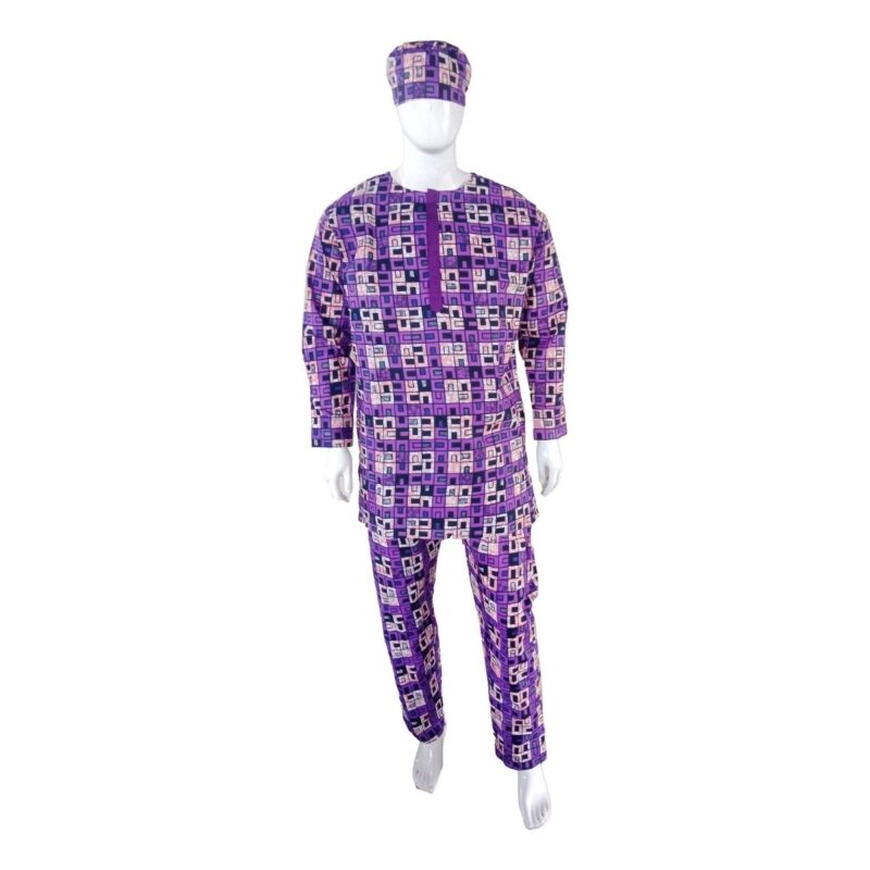 african set for men