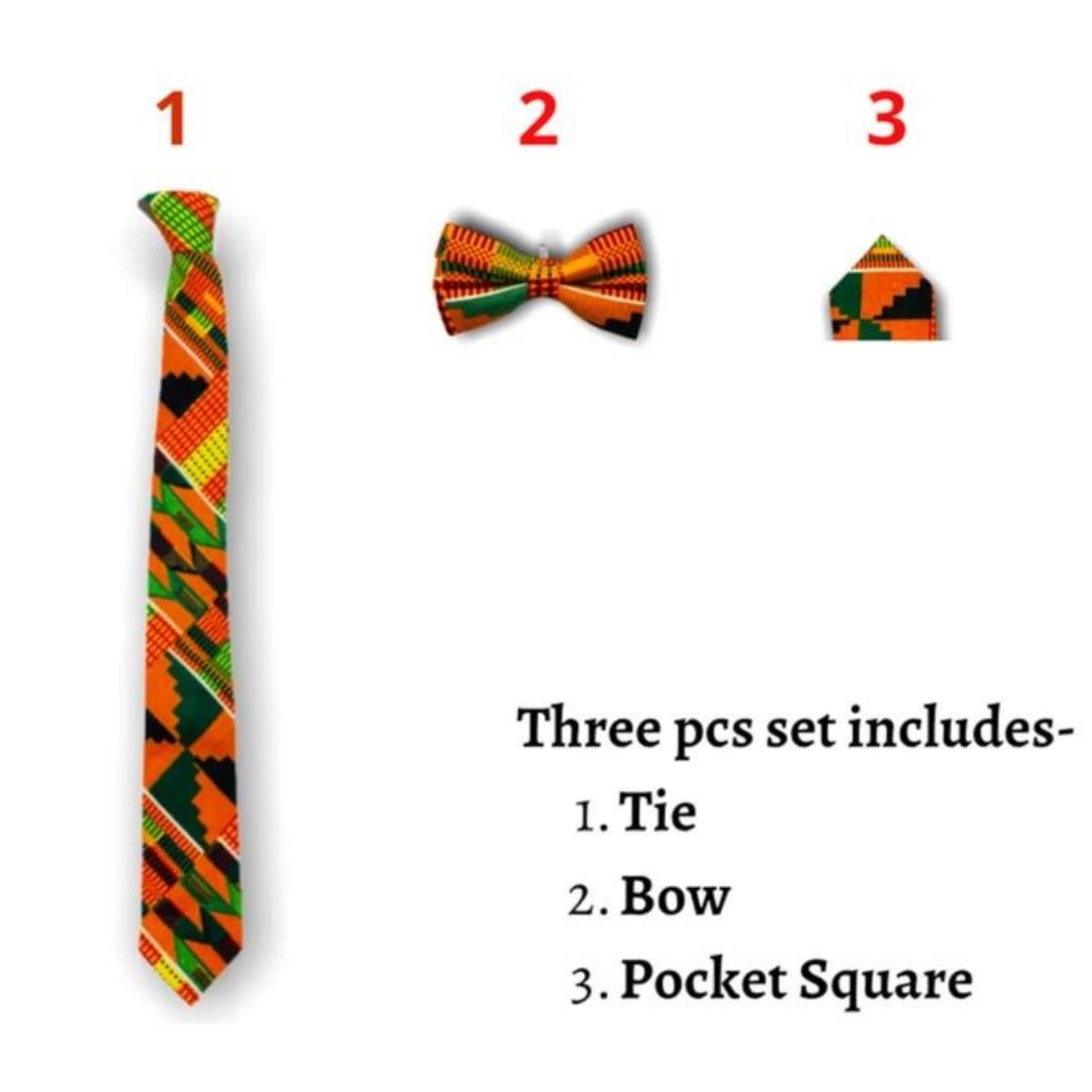 KENTE PRINT TIE