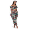 ankara top and pant set