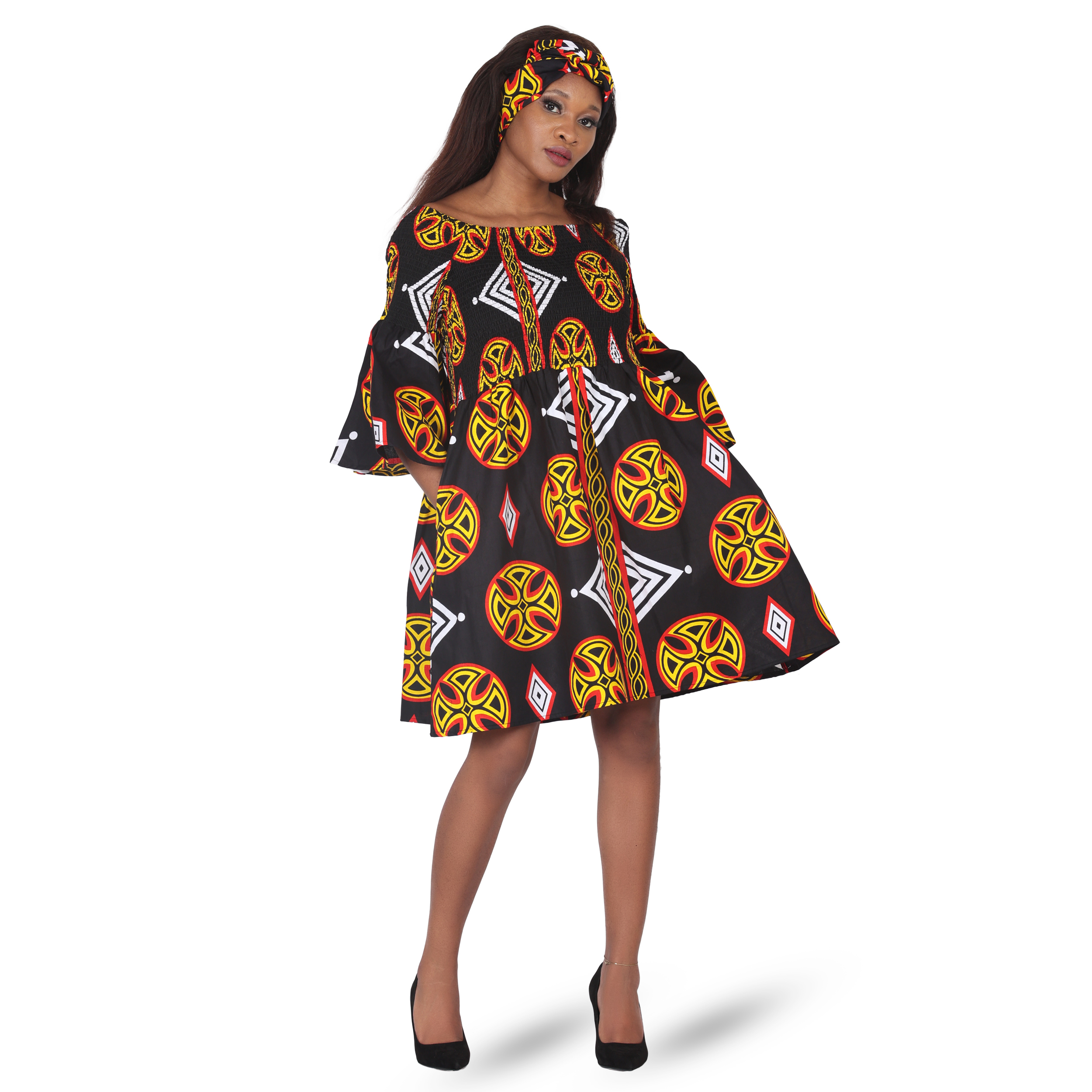 005A4211 SMOCK DRESS