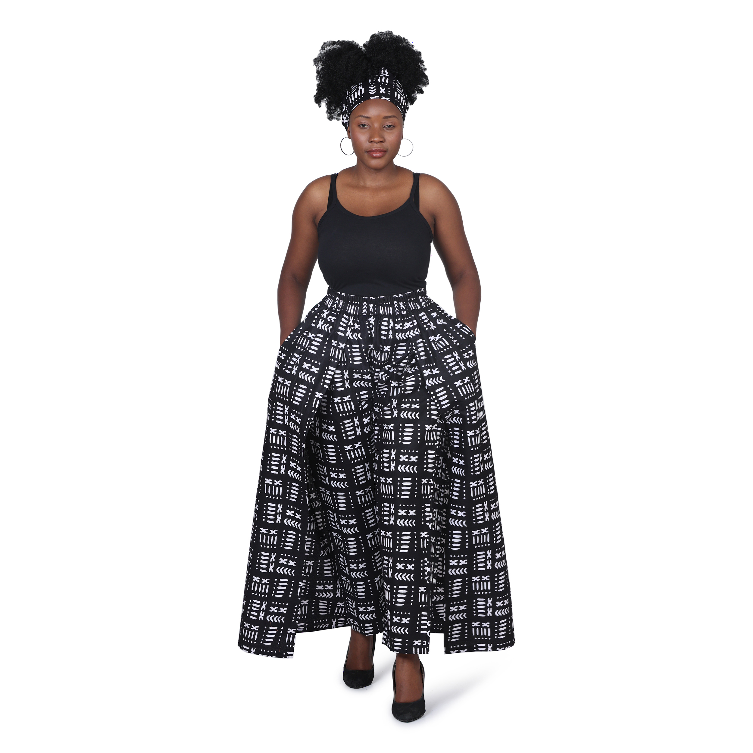 plazoo and skirt set